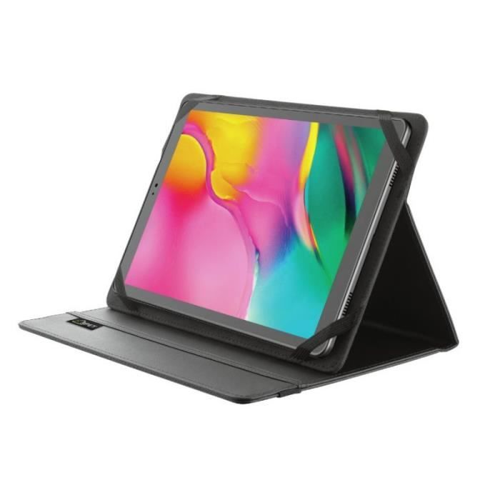 Trust Mobile Primo Housse de Tablette 10 Pouces, Matériaux Recyclés, Étui de Protection Universel avec Support