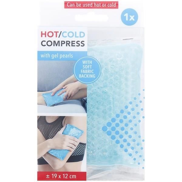 compresse chaud frois avec perle en gel 19x12cm