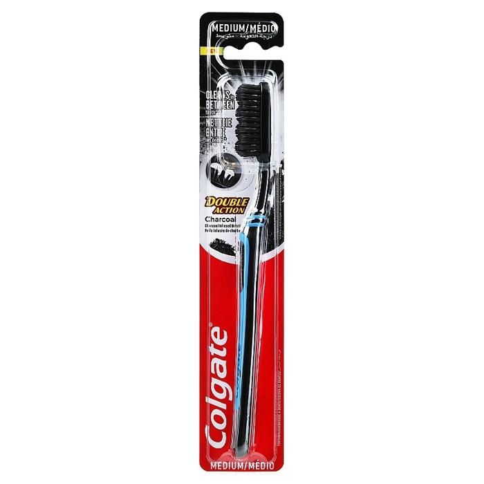 Brosse à dents Double Action Colgate - Adulte - Mixte - Couleur Aléatoire
