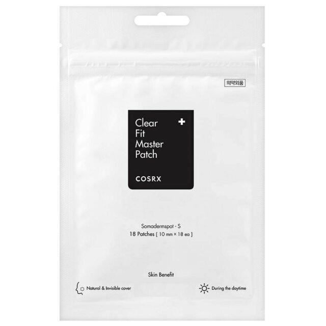 Patchs anti-imperfections - COSRX - Clear Fit Master Patch - 18 Patches - Ultra-mince - Action rapide