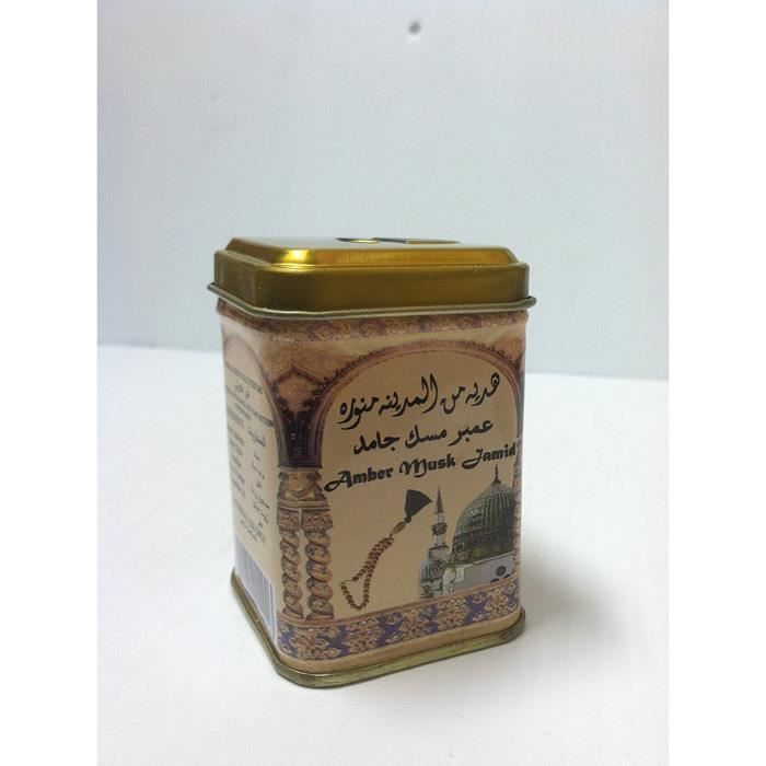 Ambre solide de qualité supérieure du Pakistan - Amber Musk Jamid -25g: Cuisine & Maison
