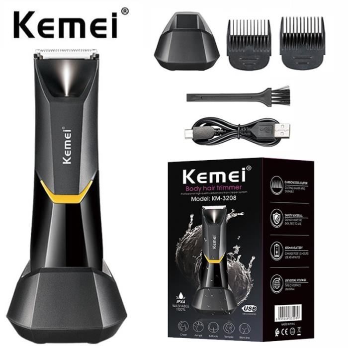 Tondeuse multi-usages,rasoir électrique pour hommes et femmes,pièces intimes,épilateur,aisselles,poitrine,corps- With box[E7]