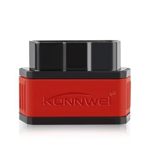 ELM327 OBD2 Scanner Scanner De Voiture Icar2 KONNWEI Bluetooth ORME 327 V 1.5 Voiture Outil de Diagnostic OBD black and red