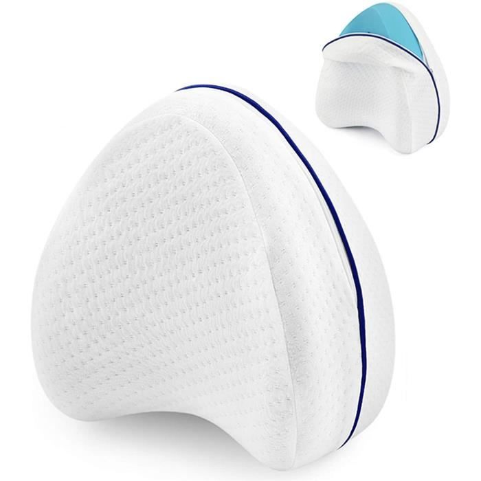 Coussins pour dormir sur le côté, soutien orthopédique, repose-genoux, coussin pour les jambes, en mousse à mémoire de forme, à rebo