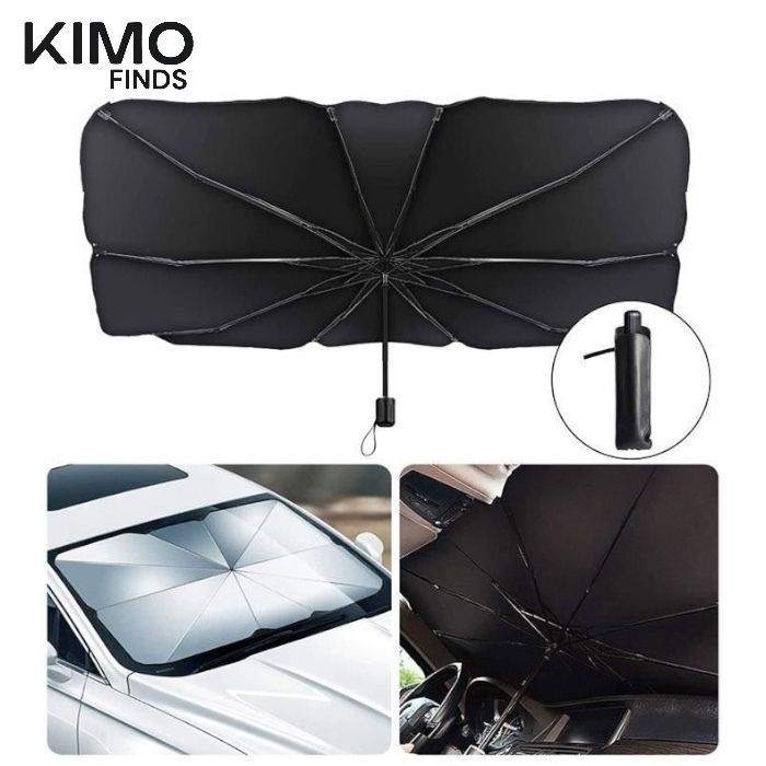parapluie pour voiture pare-brise,pare-soleil pliable,foldable car windshield sunshade,windscreen sun shield uv (gros)
