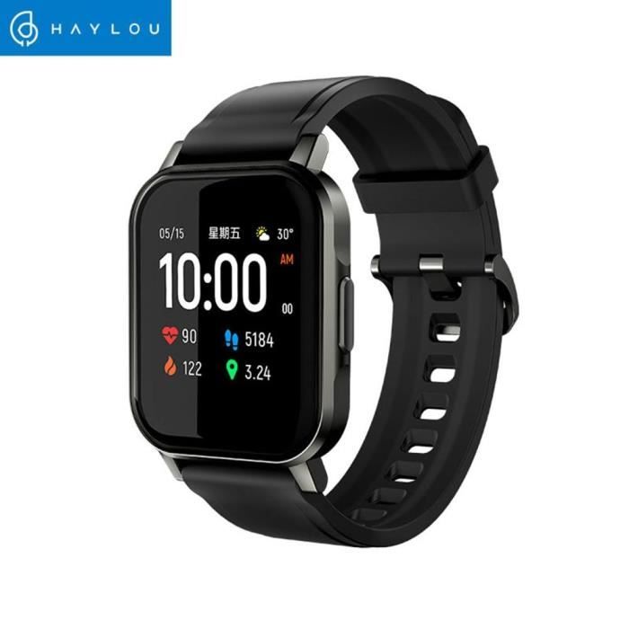 Montre connectée,Haylou solaire LS02 montre intelligente Sport métal boîtier rond fréquence cardiaque - Type Haylou LS02 Global