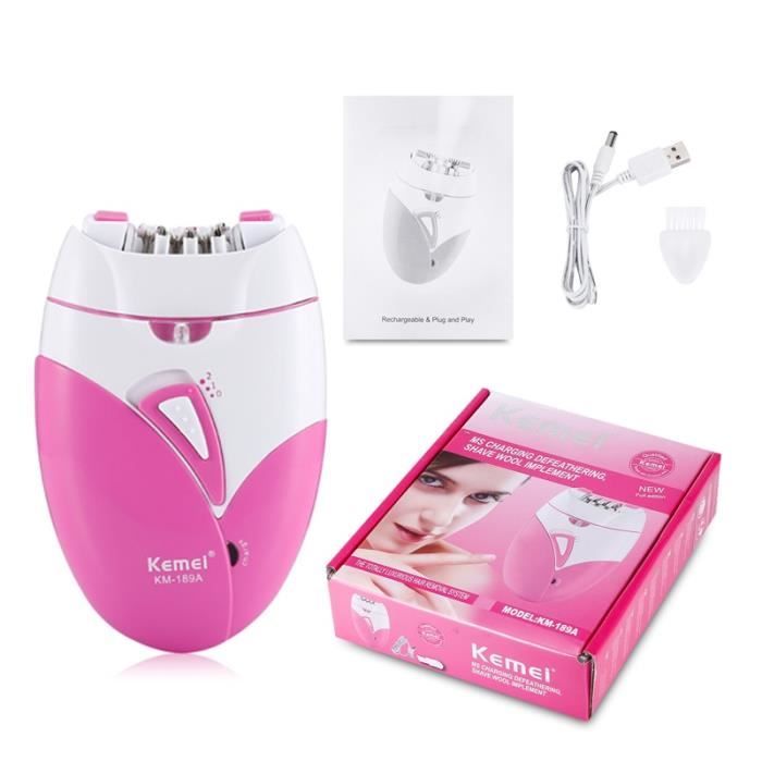 Epilateur électrique,Mini épilateur électrique Rechargeable pour femmes,rasoir pour tout le corps,épilation - Type with box