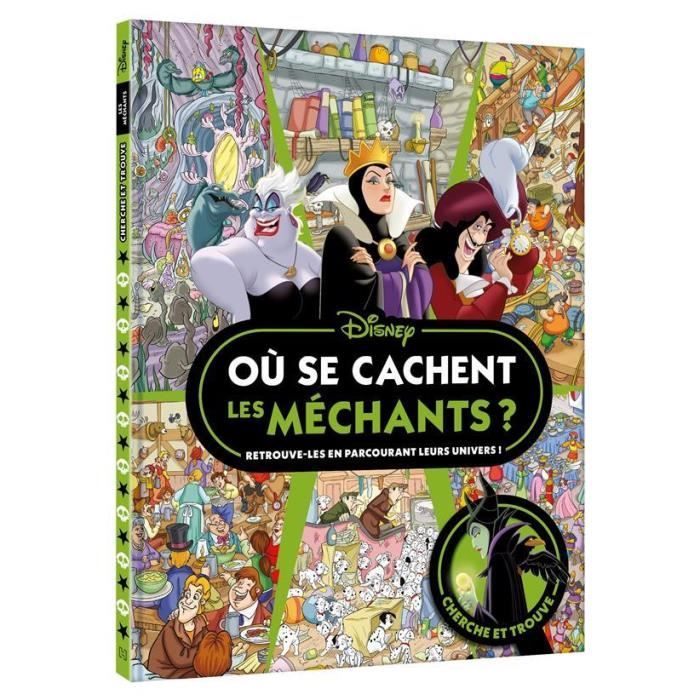 Livre - où se cachent les méchants . cherche et trouve