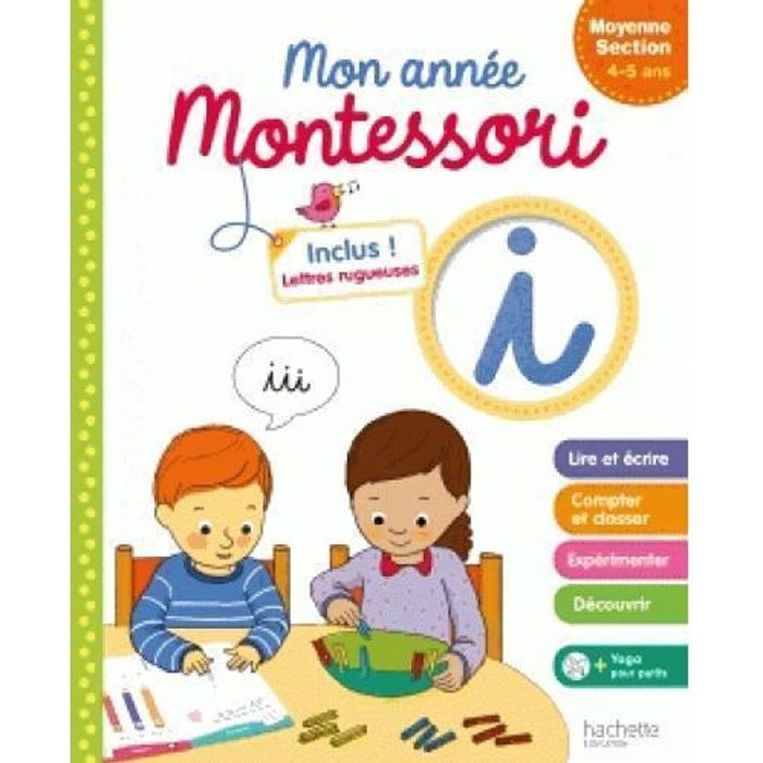 Livre - mon annnée Montessori ; moyenne section