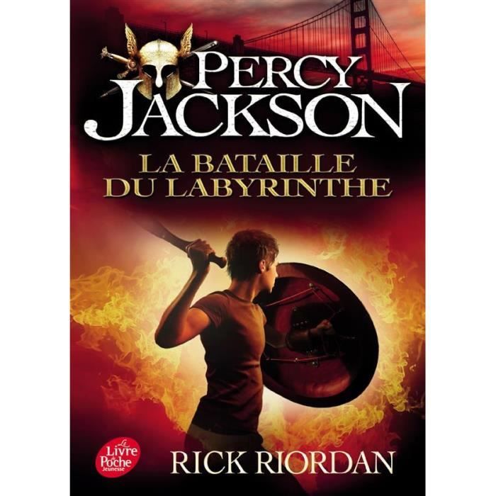 Livre - Percy Jackson - T.4 - La Bataille Du Labyrinthe - Aventure - Fantastique - 2008