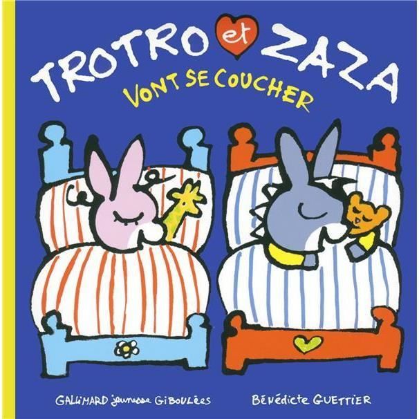 Livre - Trotro et Zaza vont se coucher