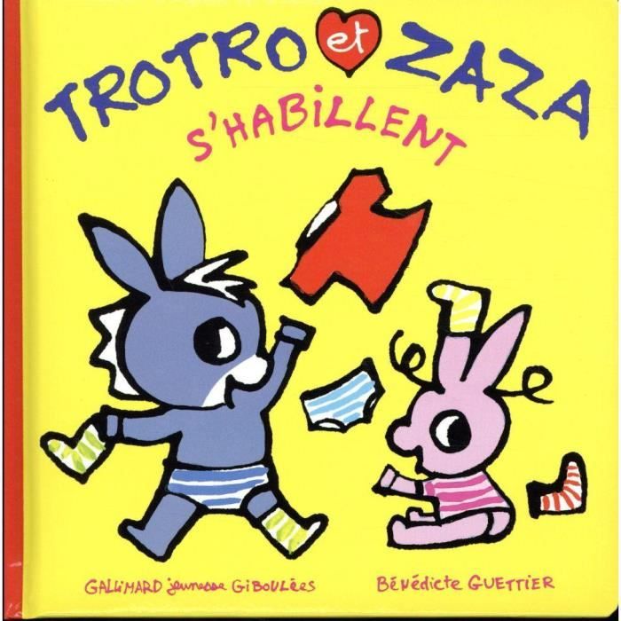 Livre - Trotro et Zaza s'habillent
