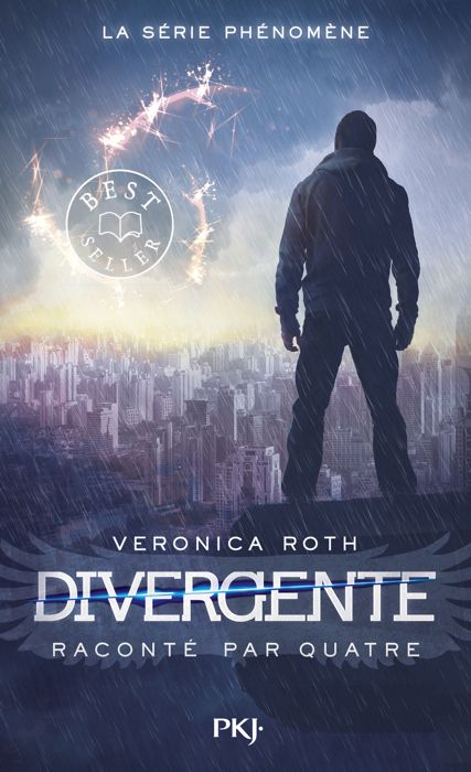 Livre - Divergente - Divergente raconté par Quatre - Couleur noire - Public adulte