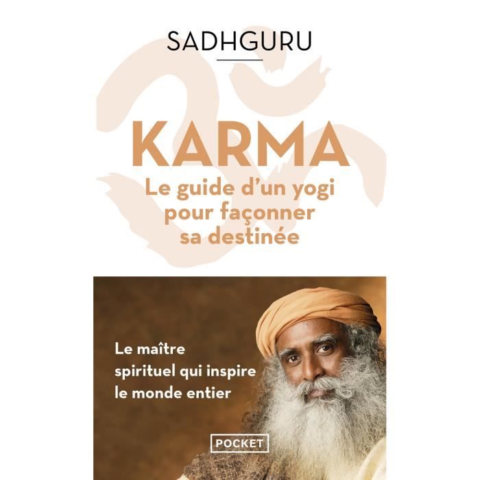 Pocket - Karma - Le Guide d'un yogi pour façonner sa destinee - Sadhguru 180x110
