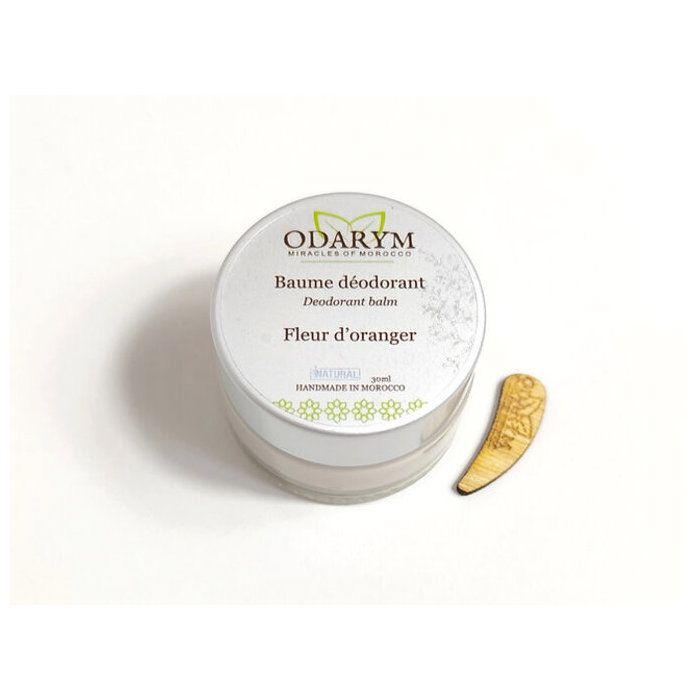Baume déodorant - FLEUR D'ORANGER - 25 ml - Sans sels d'aluminium - Édition limitée