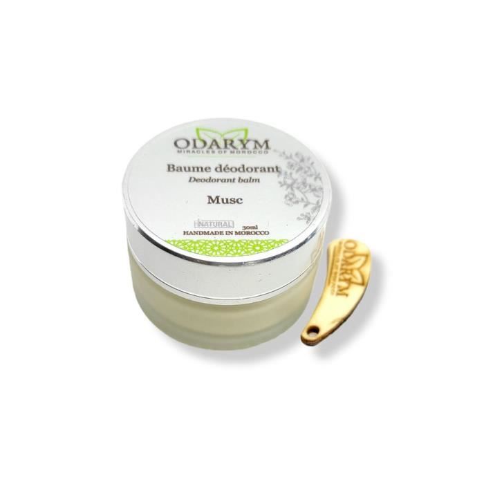 Baume deodorant MUSC AVEC HUILES ESSENTIELLES Format Standard