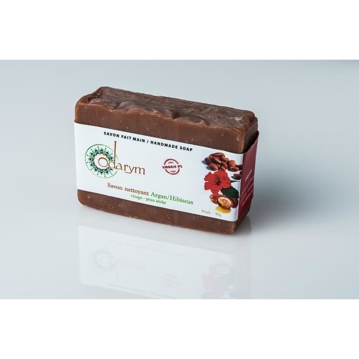 Savon Solide Argan & hibiscus