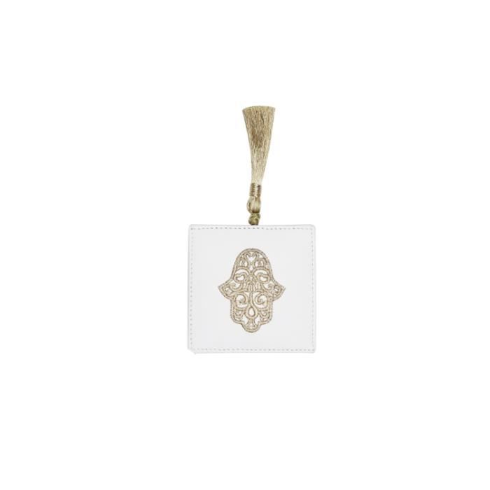 Miroir blanc Khemissa Doré