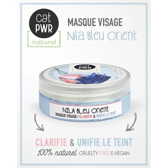 Masque Visage NILA BLEU ORIENT