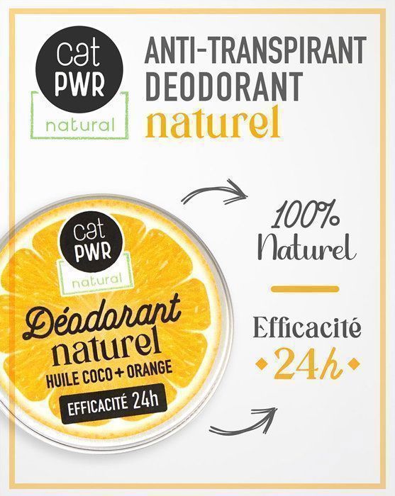 Anti-Transpirant - Déodorant NATUREL