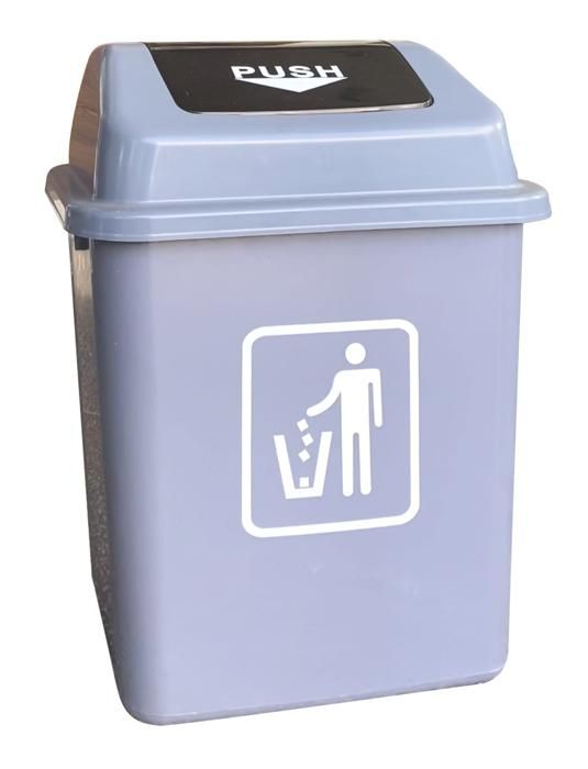 POUBELLE FLIP-FLAP MEGA CLEAN  42L