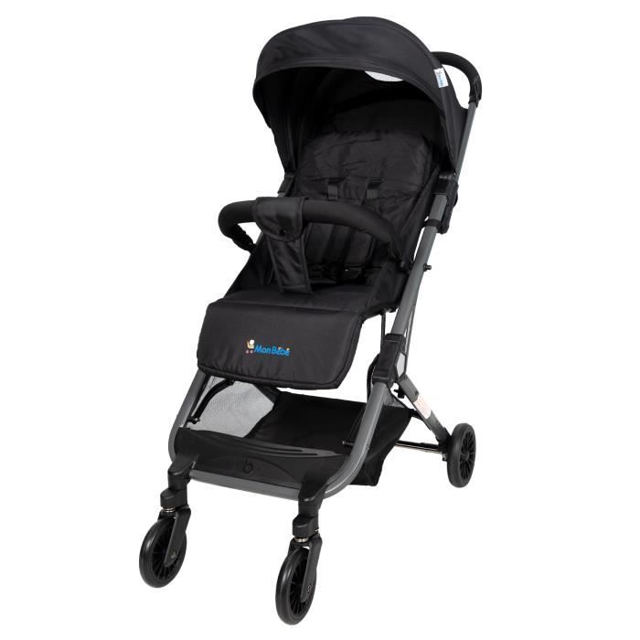 Poussette valise – mon bebe - Noir
