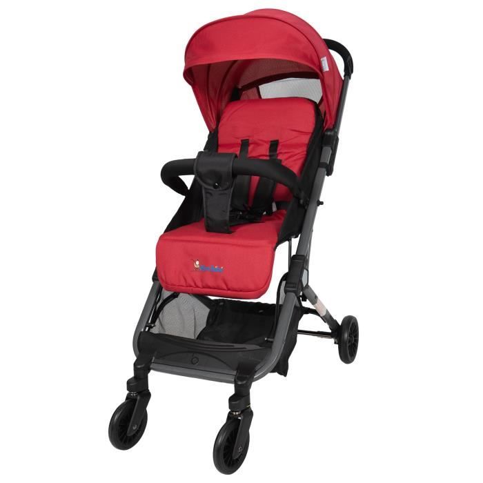 Poussette valise – mon bebe - Rouge