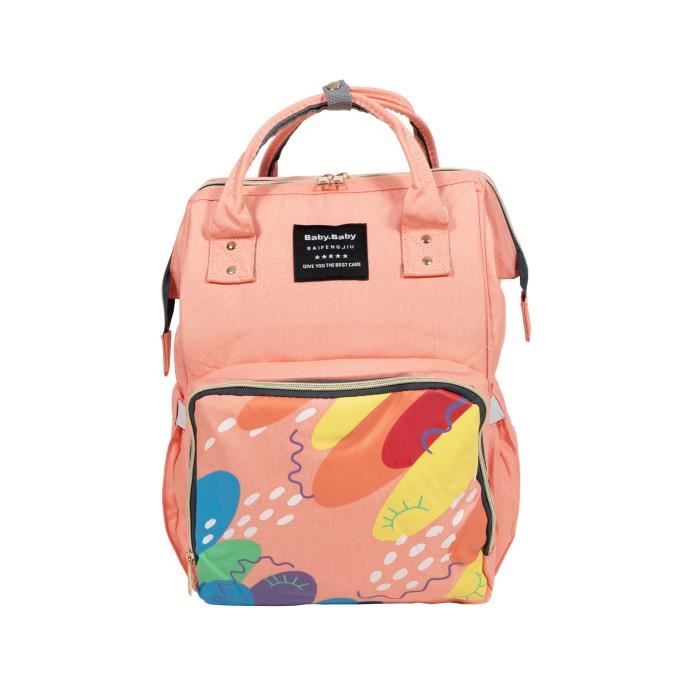 Sac à dos à langer BM184 - Rose