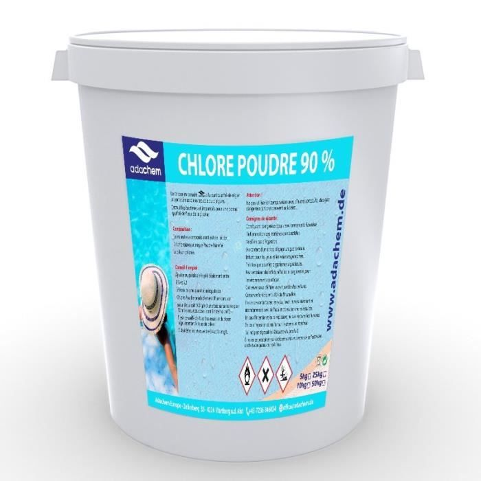 CHLORE 90% POUDRE - 25kg
