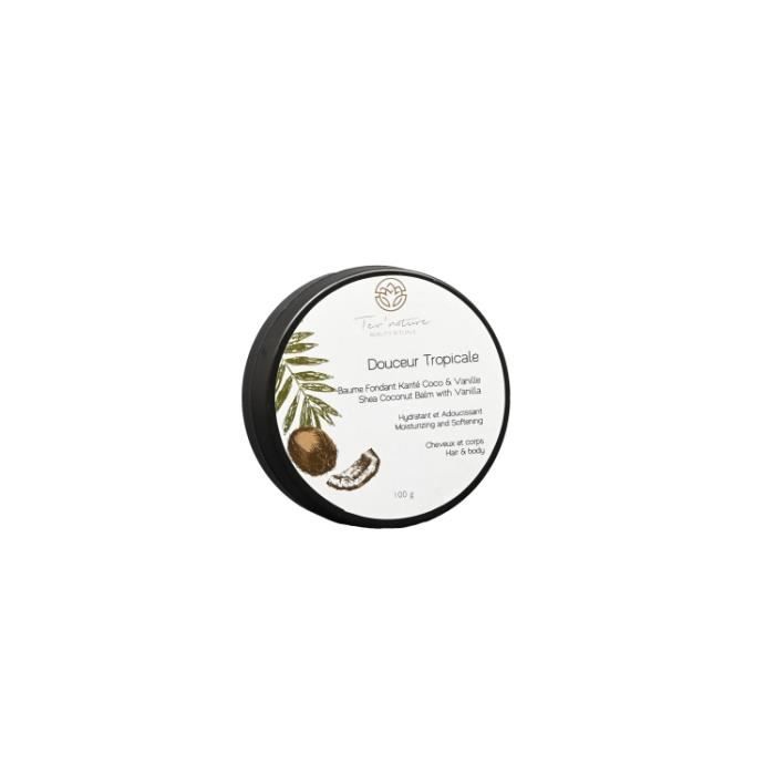 "DOUCEUR TROPICALE" BAUME KARITE COCO A LA VANILLE