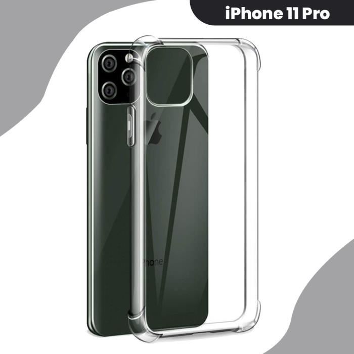 Coque iPhone 11 Pro  Pochette Transparente Antichoc