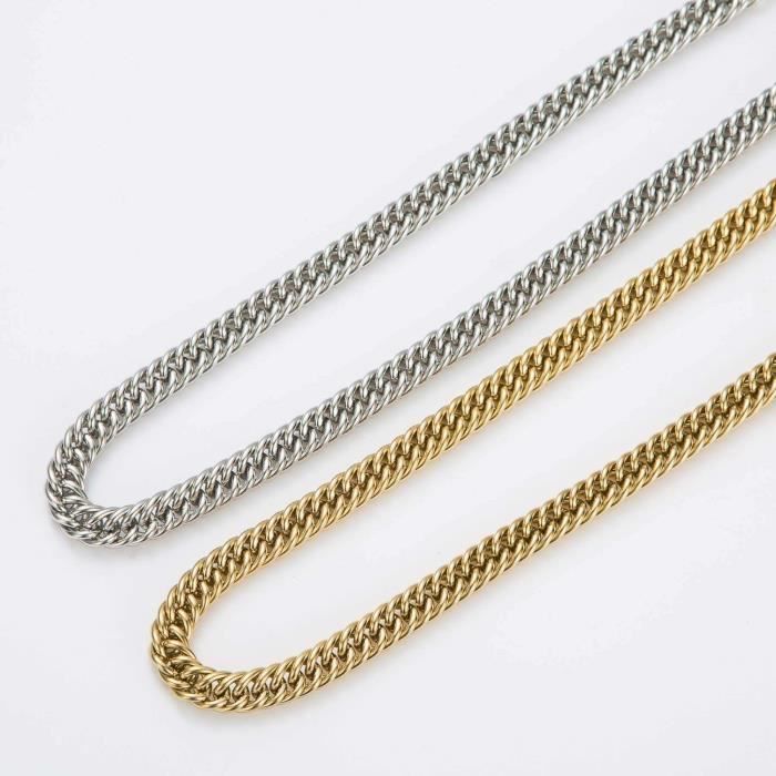 Collier chaine - Argent
