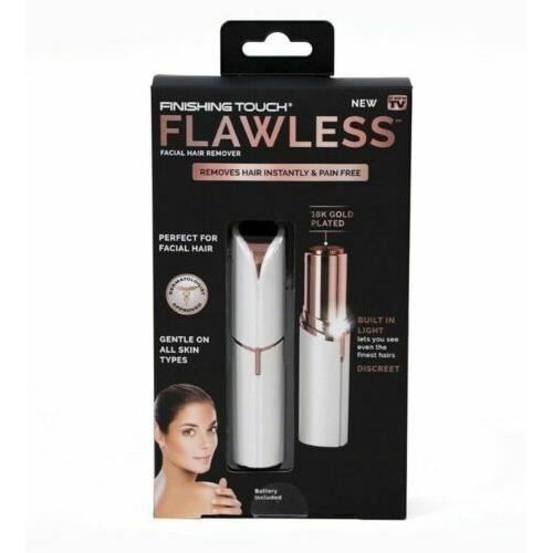 Flawless Epilateur élimine le duvet du visage en douceur pour femmes