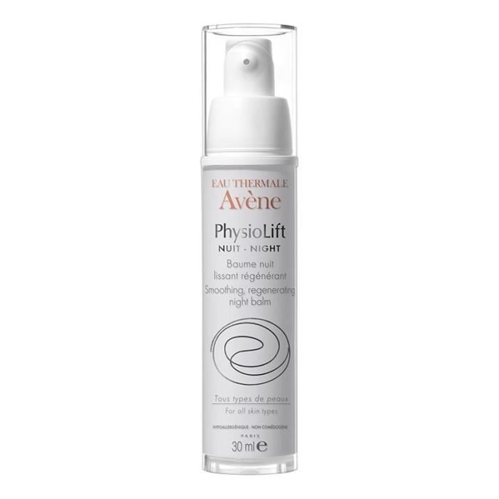 Avène PhysioLift Nuit Baume Nuit Lissant Régénérant 30ml