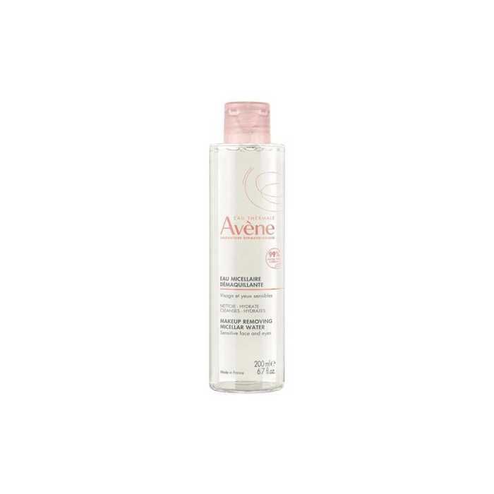 Eau Micellaire Démaquillante - AVÈNE - 200Ml - Nettoie, Hydrate et Apaise - Peaux Sensibles