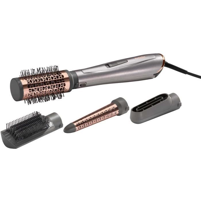 Brosse soufflante BaByliss AS136E Air Style 1000 pour sécher, mettre en forme et boucler - 1000W - 4 accessoires