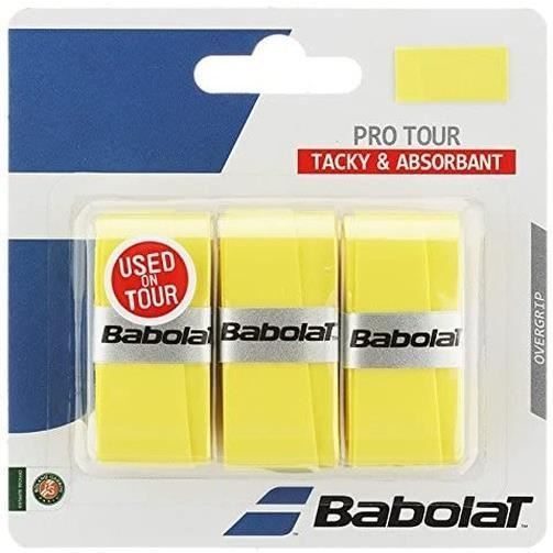 Babolat Pro Tour X3, Accessoire Raquette Unisexe – Adulte, Jaune, Taille Unique