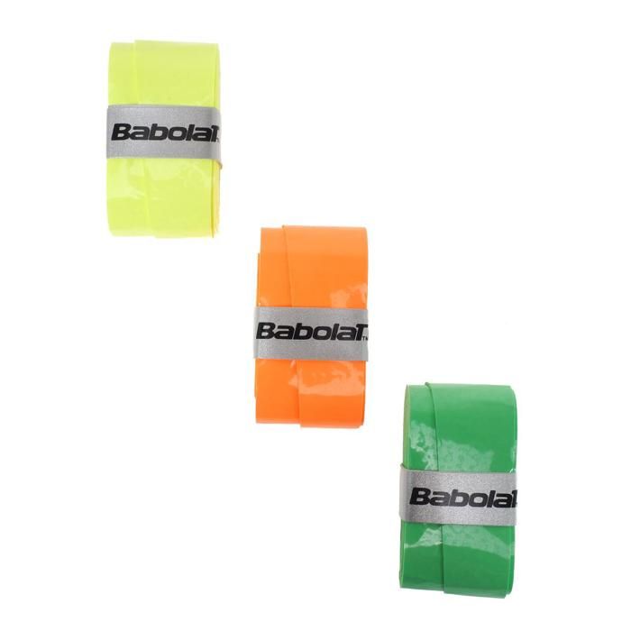 Surgrip raquette de tennis My over grip fluo - Babolat UNI Noir