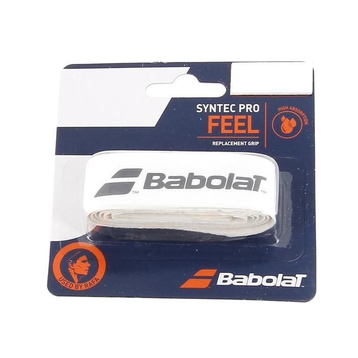 Grip raquette de tennis Syntec  pro grip blanc