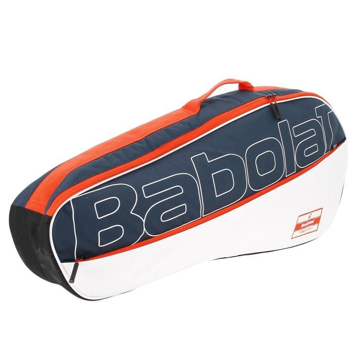 Sac raquette de tennis Racket holder 3 essential blc noir orange - Babolat UNI Noir
