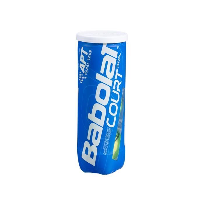 Tube de 3 balles Padel BABOLAT Padel Tour ube de 3 balles Padel BABOLA Padel our