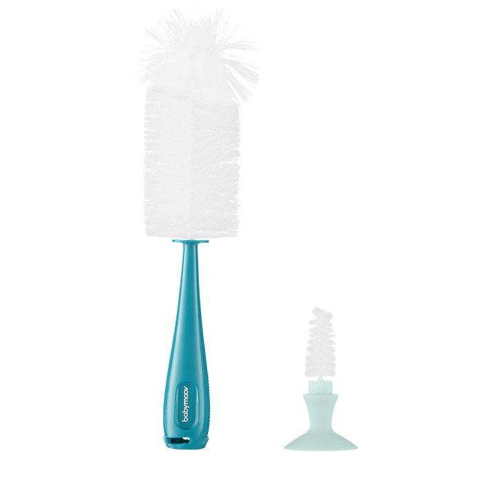 BABYMOOV Goupillon pour Biberon avec Brosse Spéciale pour Tétine