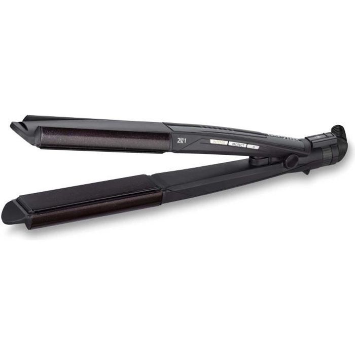 Lisseur - BaByliss - ST330E - Lisseur 2 in 1 styler - mode protection de chaleur, jusqu'à 235°C et Plaques en diamant-céramique