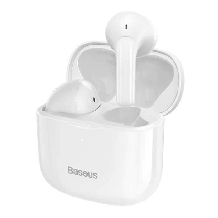 Écouteurs Sans Fil - Baseus - E3 - Bluetooth 5.0 - IP64 Étanche - 25 Heures Autonomie