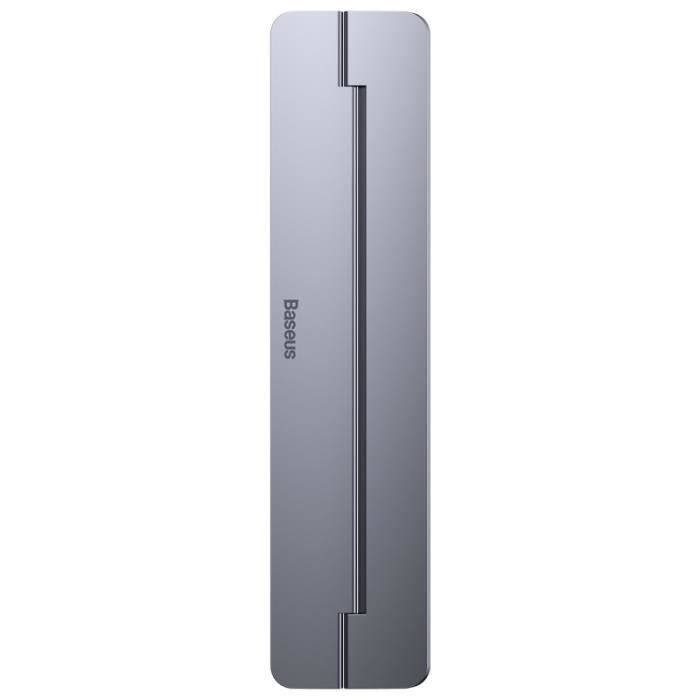 Support pour ordinateur portable - Baseus - Pliable - Aluminium - Compatible 11,6-17 pouces - Gris foncé
