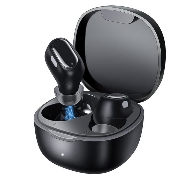 Écouteur Bluetooth sans Fil Baseus WM01-Écouteurs sans Fil Sport-Contrôle Tactile-Réduction Du Bruit-Noir