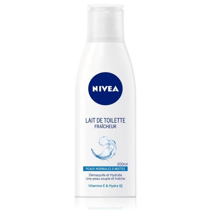 NIVEA VISAGE Lait de Toilette Fraîcheur 200ml