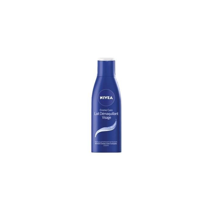 NIVEA Lait Démaquillant Crème Care - 200 ml