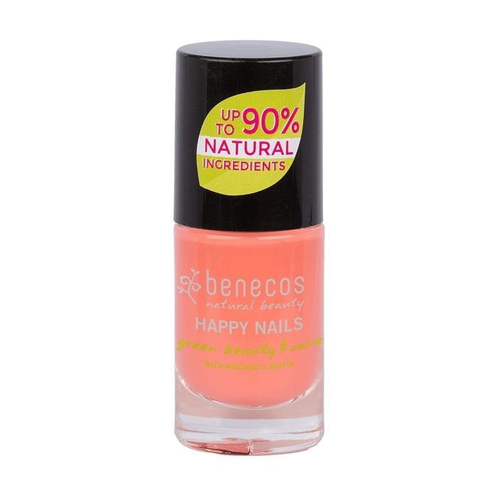 Vernis à Ongles - Benecos - Peach Sorbet - 9ml - Application facile - Séchage rapide - 8-free