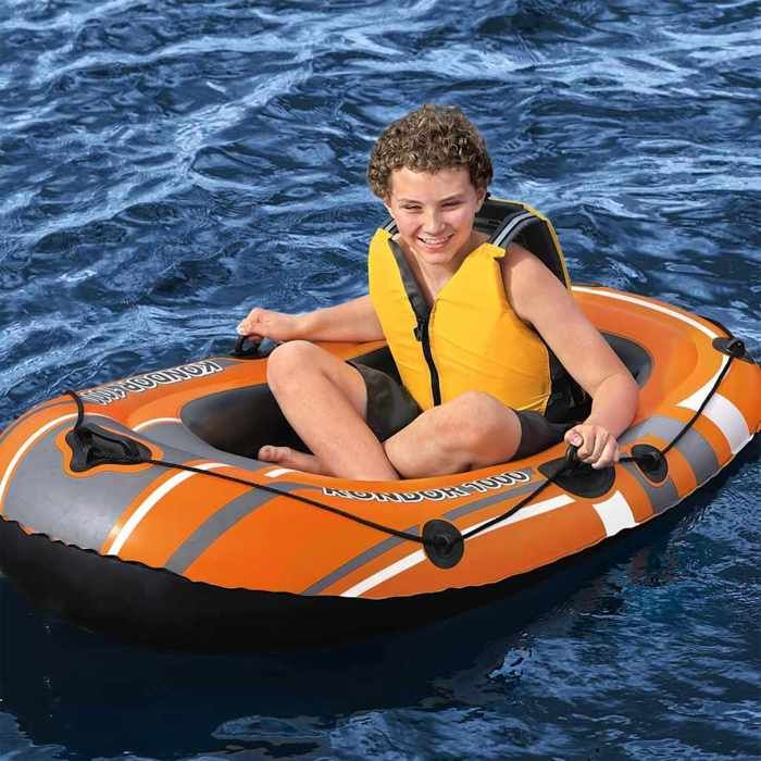 Bestway Bateau gonflable Kondor 1000 155x93 cm, kayak gonflable, radeau pneumatique, radeau, bateau à rames, bateau de 3202660